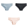 3 Pcs Cotton Women's Panties Lace Underwear High Quality Soft Breathable Female Briefs Underwear For Woman Lingerie New BANNIROU