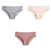 3 Pcs Cotton Women's Panties Lace Underwear High Quality Soft Breathable Female Briefs Underwear For Woman Lingerie New BANNIROU